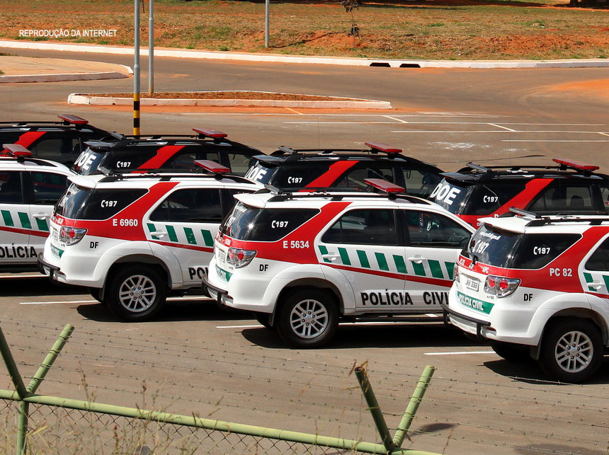 Quase metade da frota de viaturas da PCDF pode ficar parada por falta de manutenção, alerta Sinpol