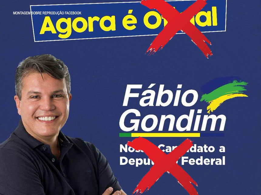 Fábio Gondim desiste de candidatura a deputado federal