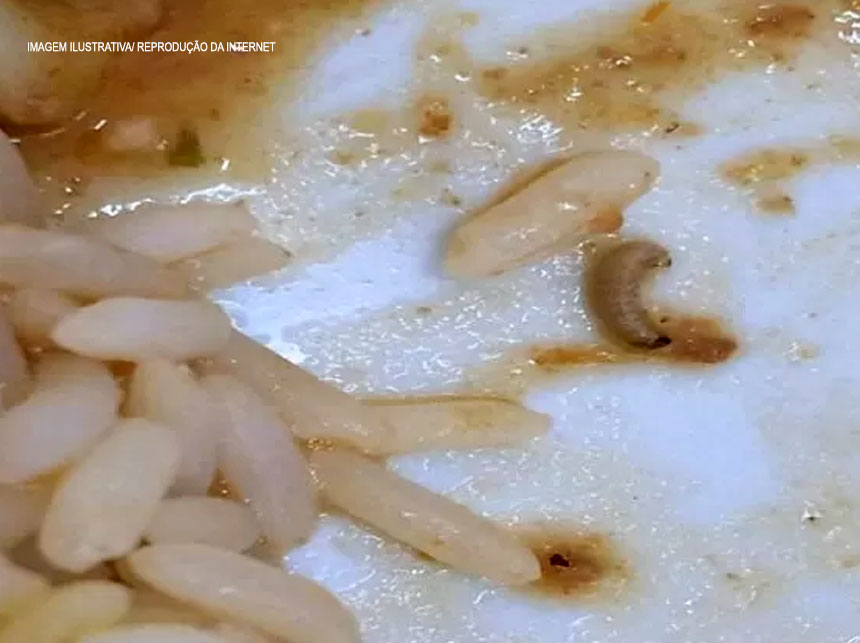 Servidores da Hospital Regional do Gama voltam a encontrar larvas em refeição