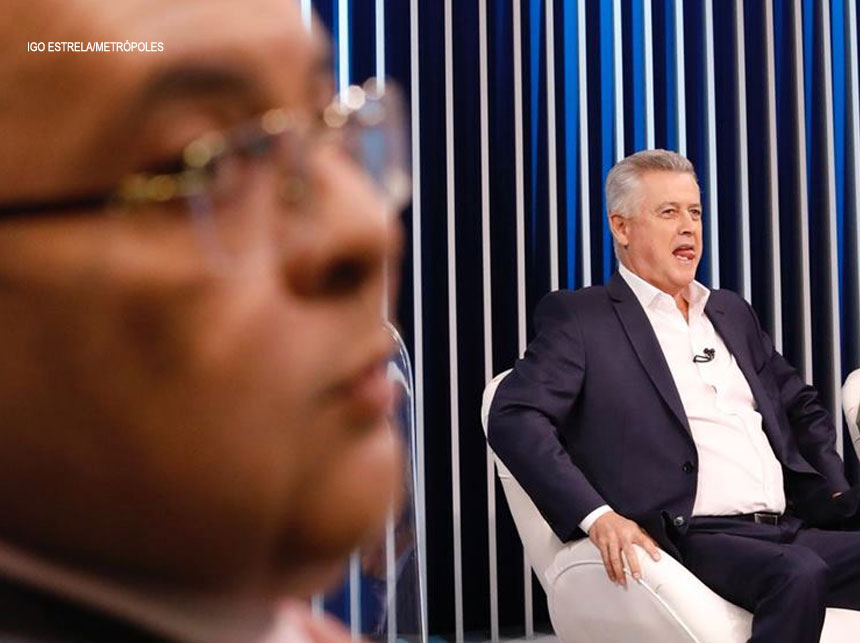 Entrou no Senado pela janela sim: Rollemberg tenta suspender propaganda de Ibaneis, mas Justiça nega pedido