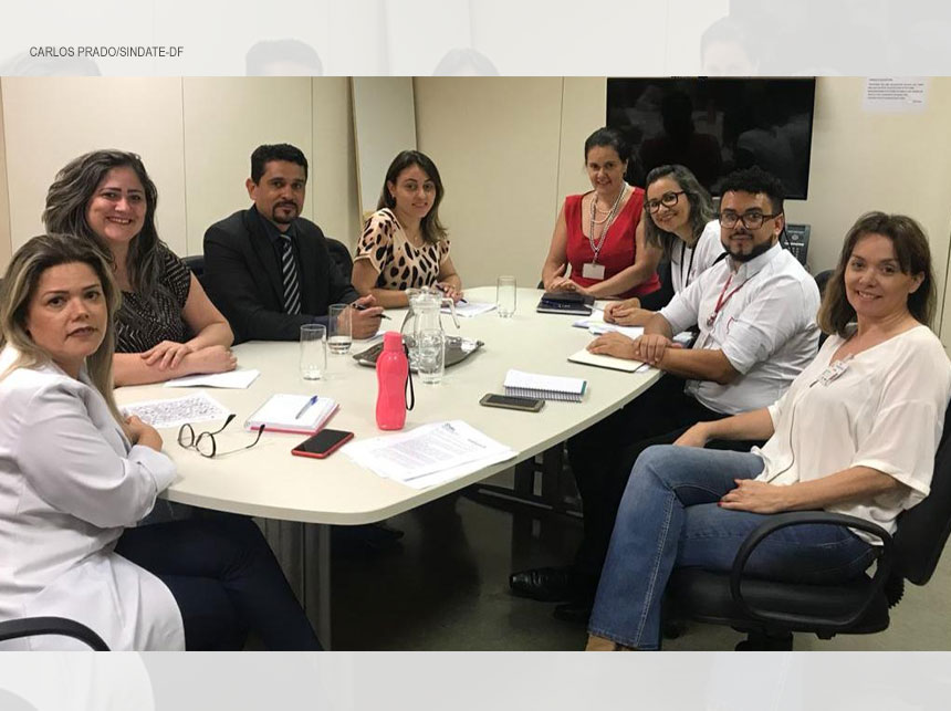 Sindate se reúne com gestores do Instituto de Cardiologia do DF