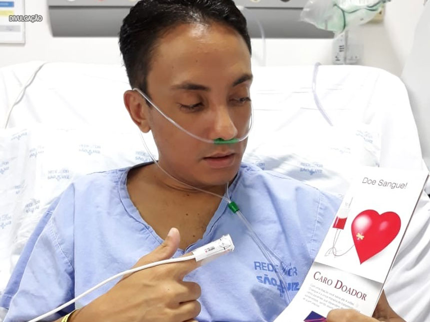 Urgente: Blogueiro de Brasília precisa de doadores de sangue tipo O+