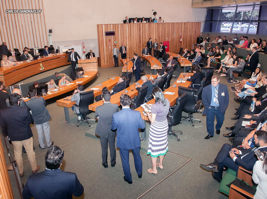 CLDF encerra trabalhos nesse ano, com votação do Orçamento 2019