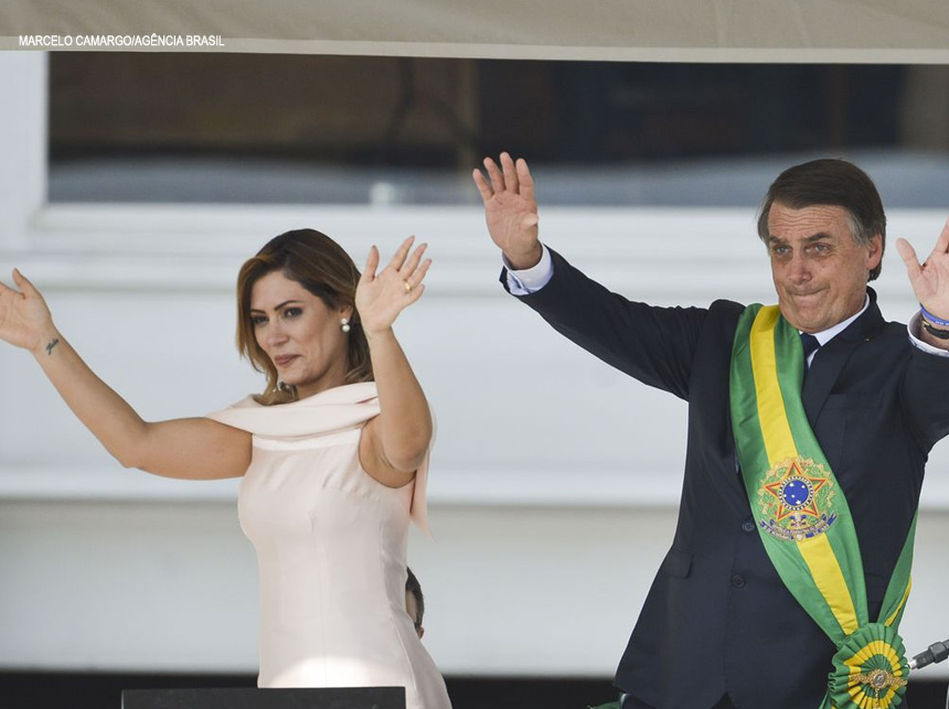 Principais momentos da posse de Jair Bolsonaro