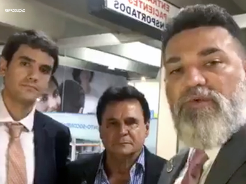 Distritais fazem blitz surpresa no Instituto Hospital de Base do DF