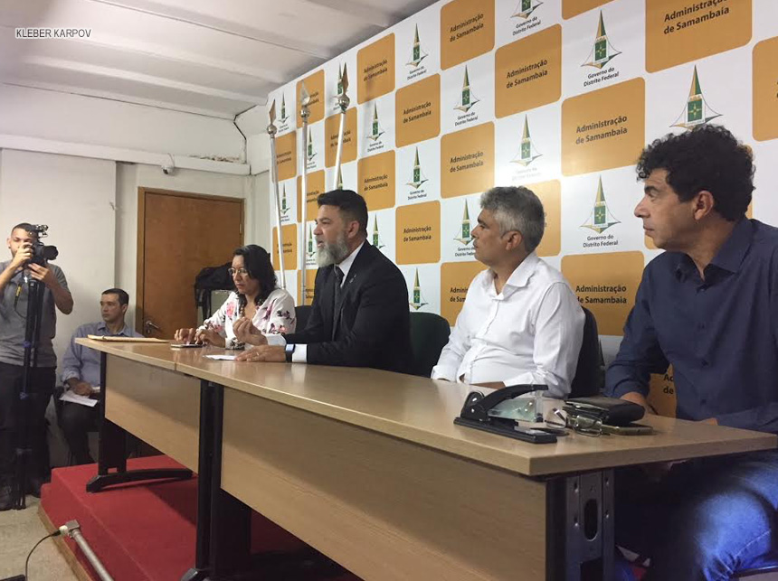 Jorge Vianna sugere à administradora de Samambaia contratação por meio de processo seletivo