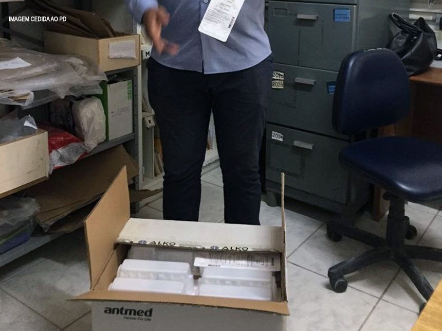 Sem seringa de contraste, IGESDF faz empréstimo junto ao HRT