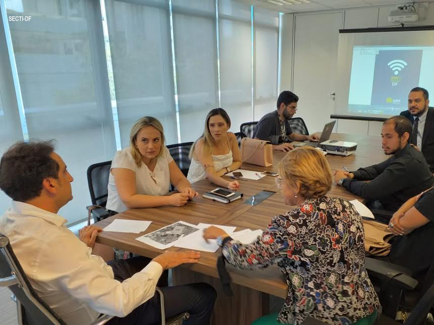 GDF: Reunião com os administradores sobre o projeto WiFi Social
