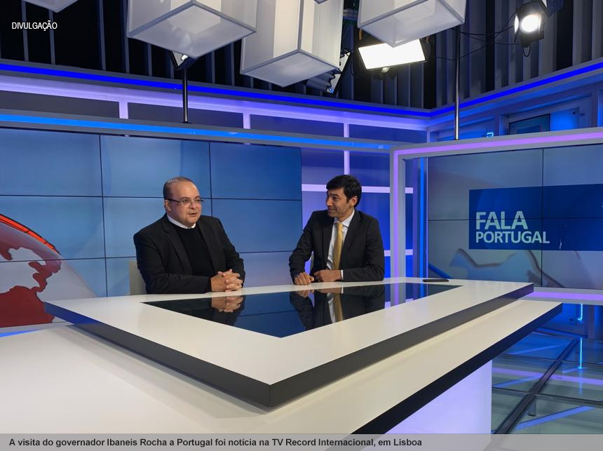 Ibaneis avança com parcerias entre o DF e Portugal