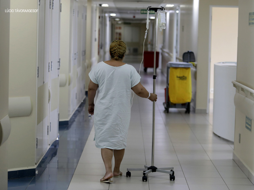 Hospital de Base reativa sétimo andar e abre 25 leitos