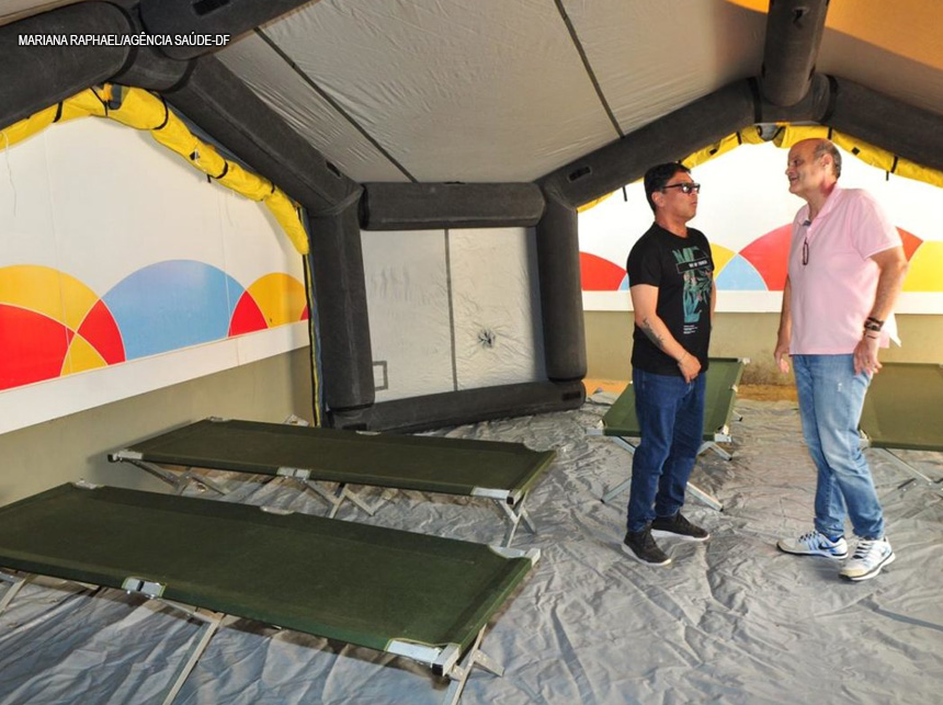 GDF inicia força-tarefa para hidratação de pacientes com suspeita de dengue