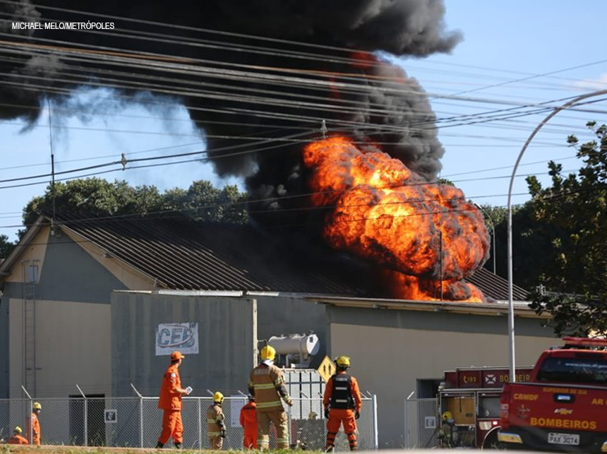 HRAN suspende consultas ambulatoriais após incêndio em subestação da CEB próxima ao Mané Garrincha