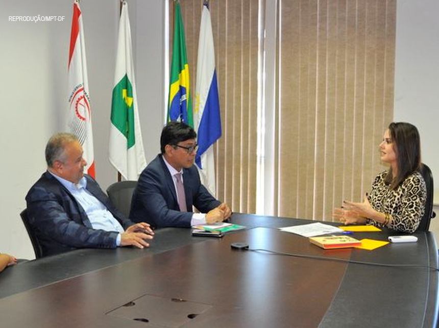 Secretário de Saúde e subsecretário de Vigilância à Saúde participam de reunião com procuradora do MPT-DF