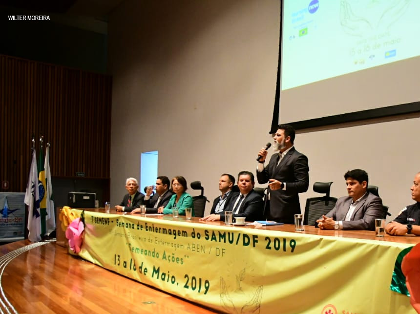 SAMU-DF inicia atividades pela 7ª Semana de Enfermagem