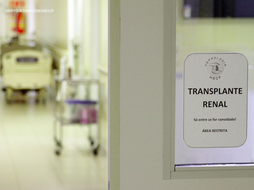 IHBDF já realizou 10 transplantes renais neste ano