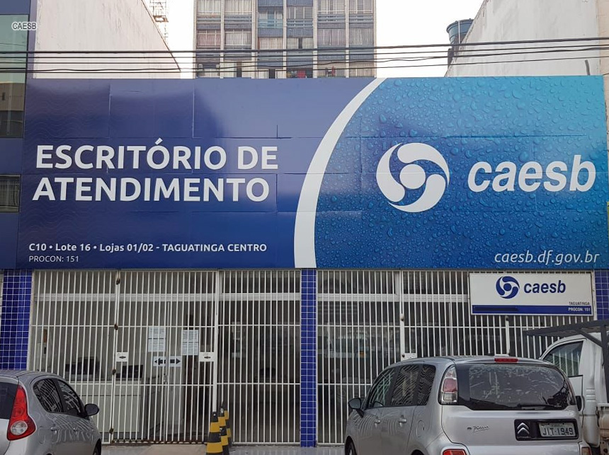 Atendimento presencial é retomado nos escritórios da Caesb