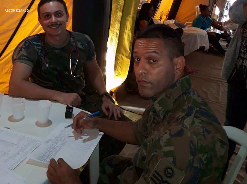 A pedidos de Iolando, FAB disponibiliza médico para atuar em Brazlândia no combate a dengue