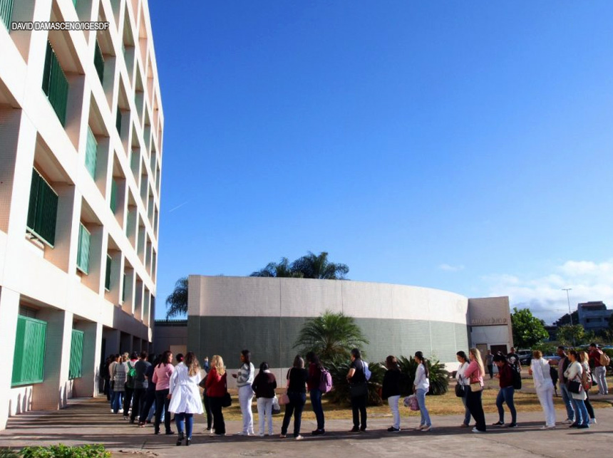 Hospital de Santa Maria recebeu, na sexta (14), 238 novos profissionais de saúde