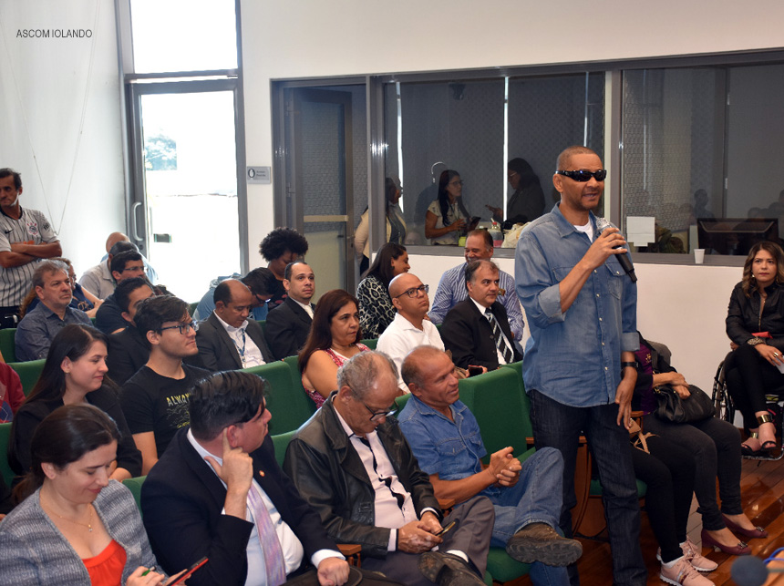 Deputado Iolando discute sobre a criação da Secretaria da Pessoa com Deficiência do Distrito Federal