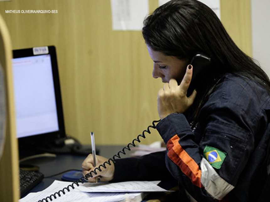 SAMU-DF recebe 26 mil trotes em cinco meses