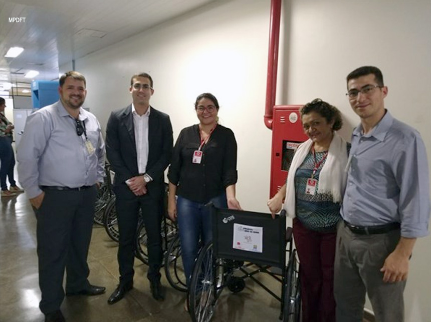 Hospitais e ONGs recebem equipamentos comprados com valores de medidas alternativas