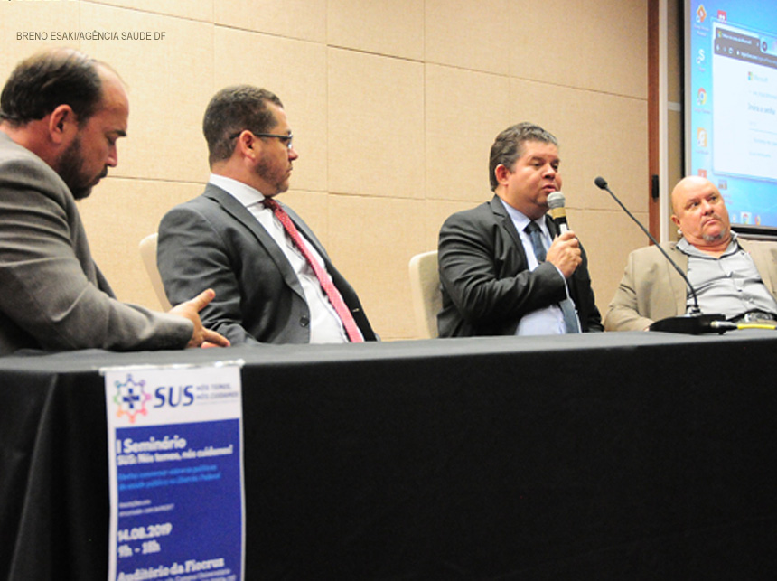 Saúde do DF participa de seminário de incentivo ao controle social do SUS