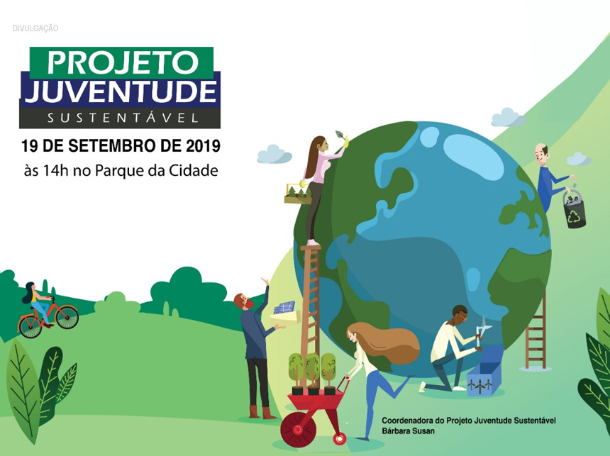 Parque da cidade recebe, na quinta (19), Projeto Juventude Sustentável
