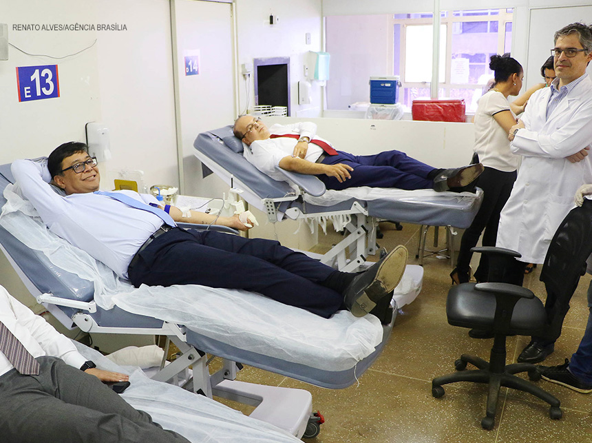 Hemocentro: GDF deve nomear 100 concursados aprovados