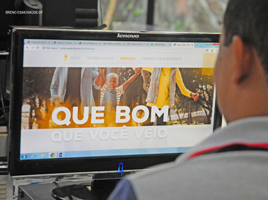 Secretaria de Saúde do DF lança plataforma online de prevenção ao suicídio