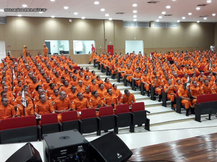 Saúde capacita 350 bombeiros para o combate ao Aedes no DF