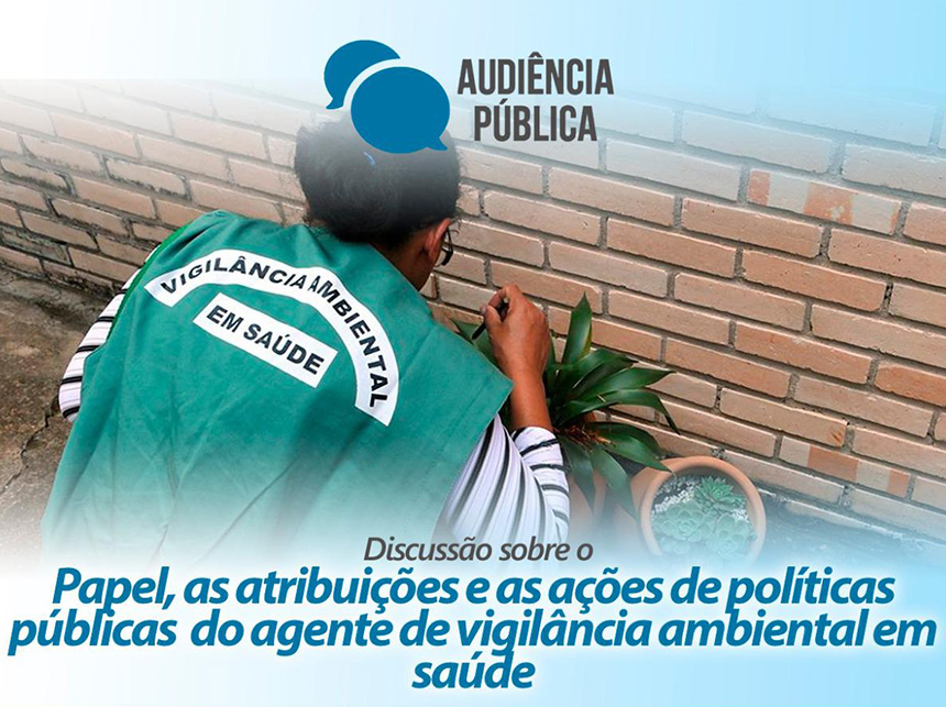 CLDF realiza, na terça (8), audiência pública para debater papel dos Agentes de Vigilância Ambiental na Atenção Primária