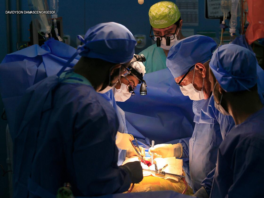 Após cinco anos, Hospital de Base retoma cirurgias cardíacas de peito aberto