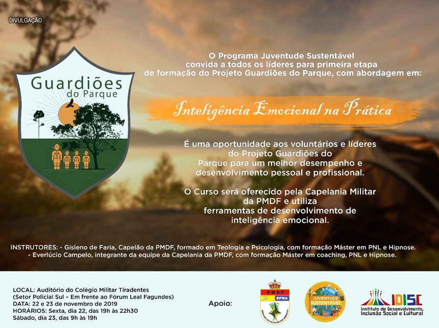 Projeto Guardiões do Parque: Curso inteligência Emocional Prática