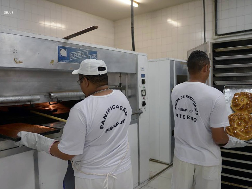 Oficinas de panificação serão inauguradas em unidades prisionais do DF