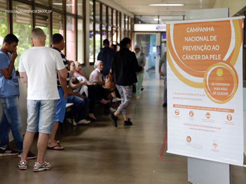 No sábado (7) HRAN realiza mutirão com 400 atendimentos para câncer de pele