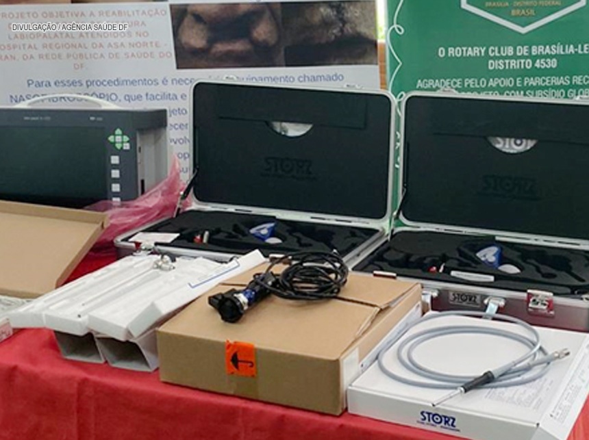 HRAN recebe novo equipamento para auxiliar exames de fissurados