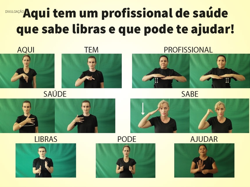 Quando uma lei ‘cola’: Região Sudoeste terá identificação em unidades com atendimento em libras