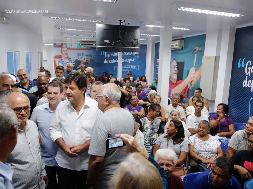 Rio: Mandetta mostra preocupação com baixa imunização contra Sarampo