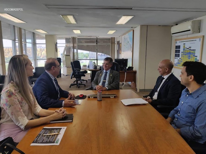 Presidente da Adepol do Brasil se reúne com Secretário Nacional de Segurança Pública