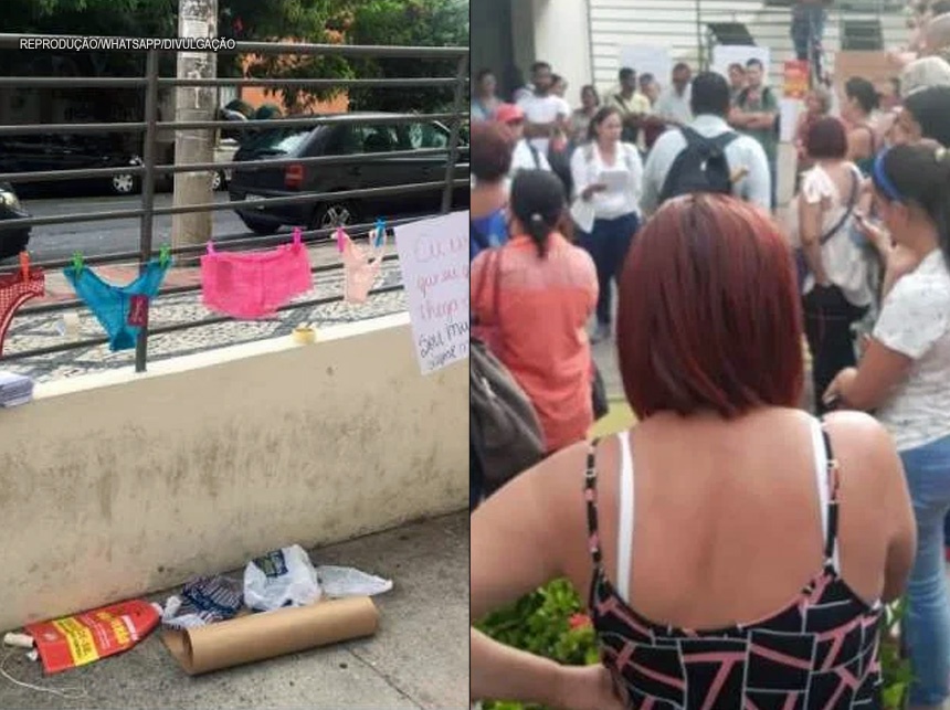 Bege: Em protestos funcionárias de hospital em BH denunciam regulação da cor de calcinha das funcionárias
