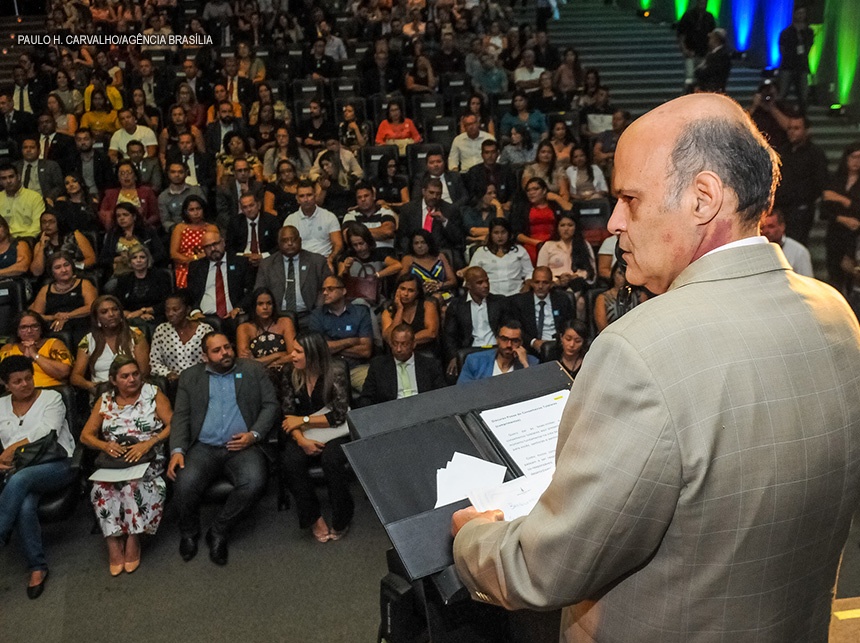 Conselheiros tutelares recebem as boas-vindas do GDF