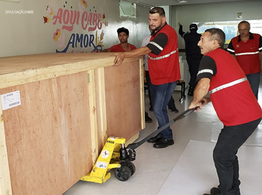 HMIB recebe novo aparelho de Raio X