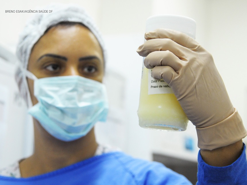 Banco de Leite do HMIB está com estoque reduzido