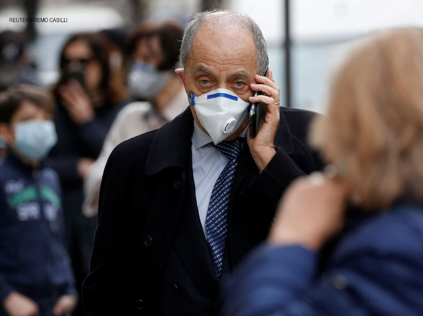 Itália registra 793 mortes por coronavírus em apenas um dia