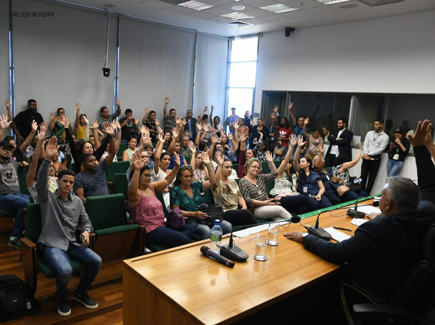 Em assembleia, categoria delibera e aprova proposta do governo sobre a GATA