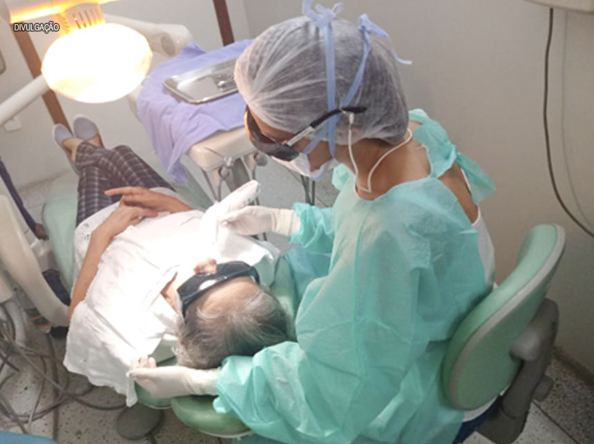 Odontologia do HRT alivia dor de pacientes em UTI
