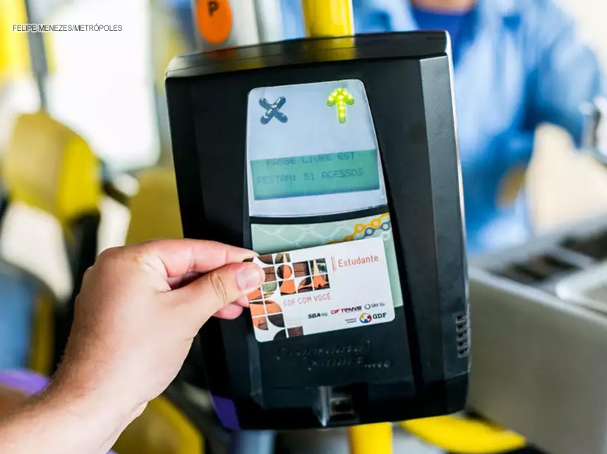 Cartões do passe livre estudantil serão bloqueados no DF