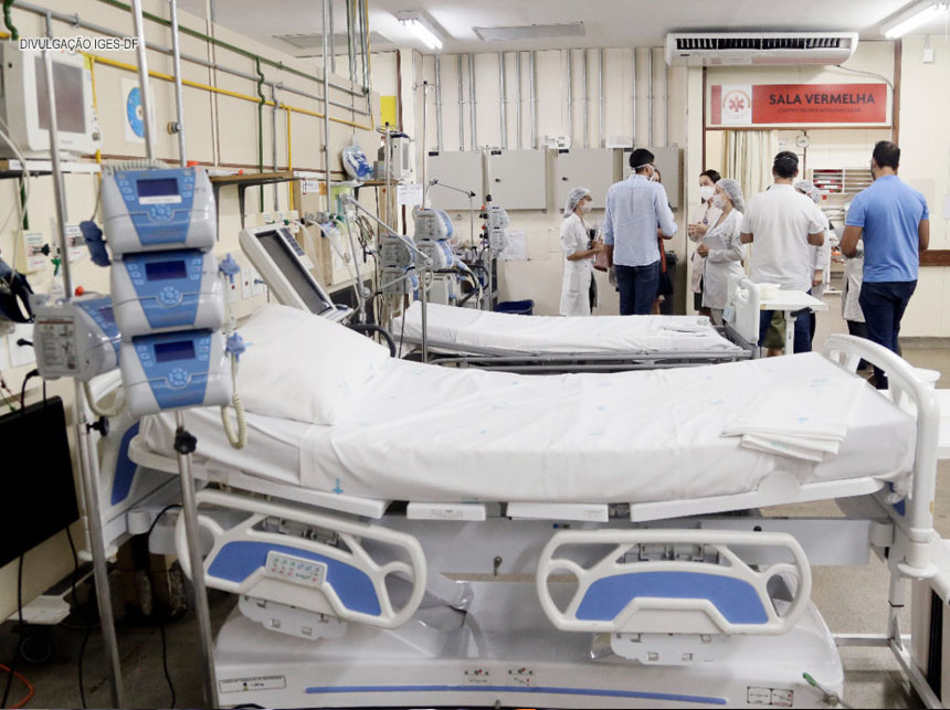 Hospital de Base passou por adequação contra coronavírus
