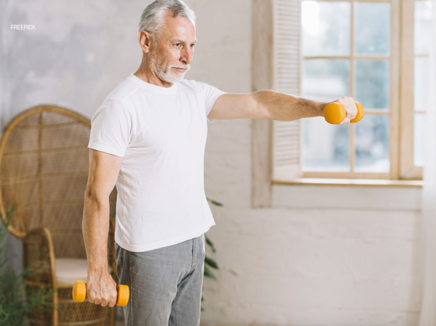 Idosos precisam se manter ativos durante quarentena