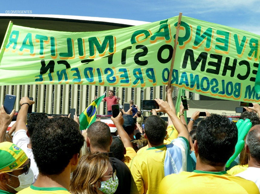 STF autoriza abertura de inquérito para investigar atos em favor do AI-5 e do fechamento de instituições republicanas